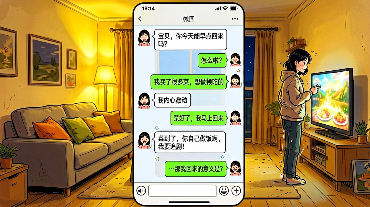 「帮我开门」这才是他回家的真正使命