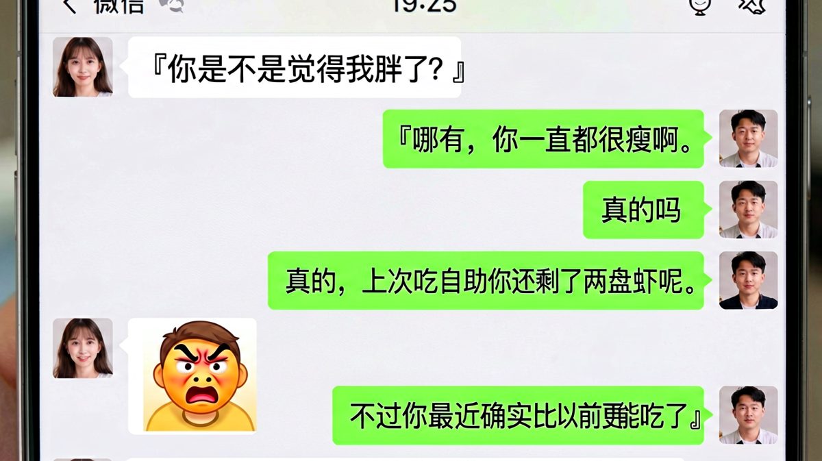 诚实是优点，但在这题里是致命伤
