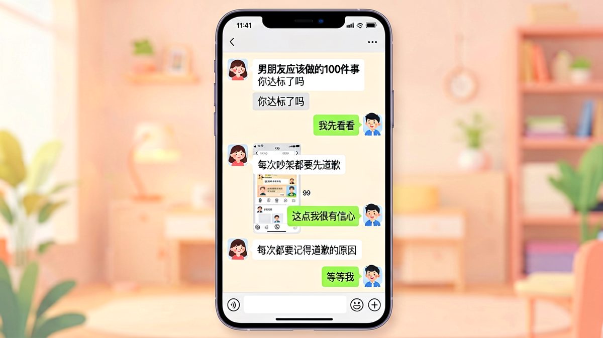 男生以为稳了，结果第100条直接让他陷入死循环