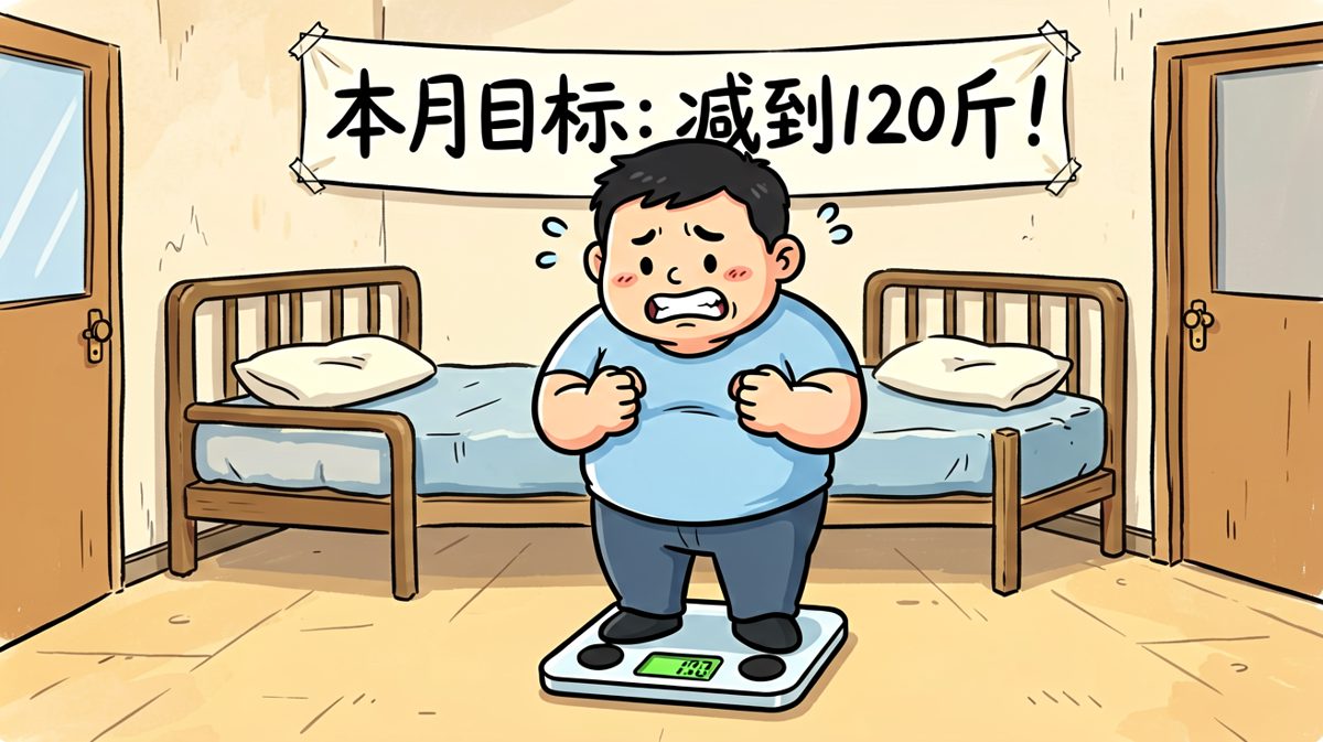 早上上秤，被数字吓到当场立flag