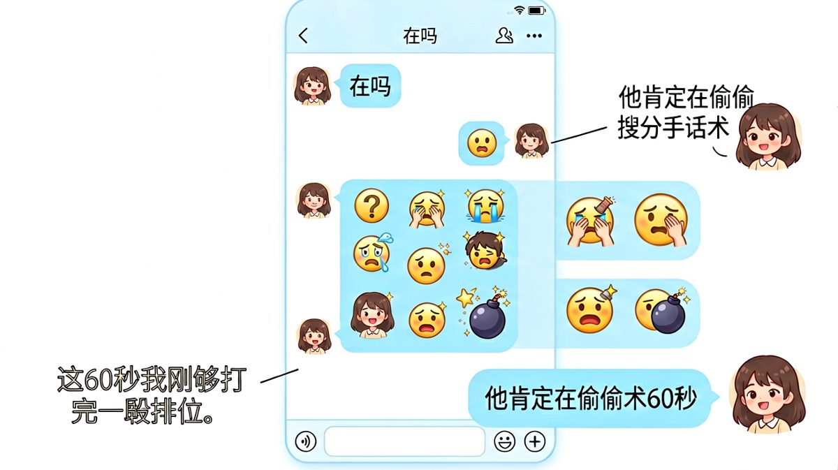 "在吗"引发的表情包战争与错位脑补