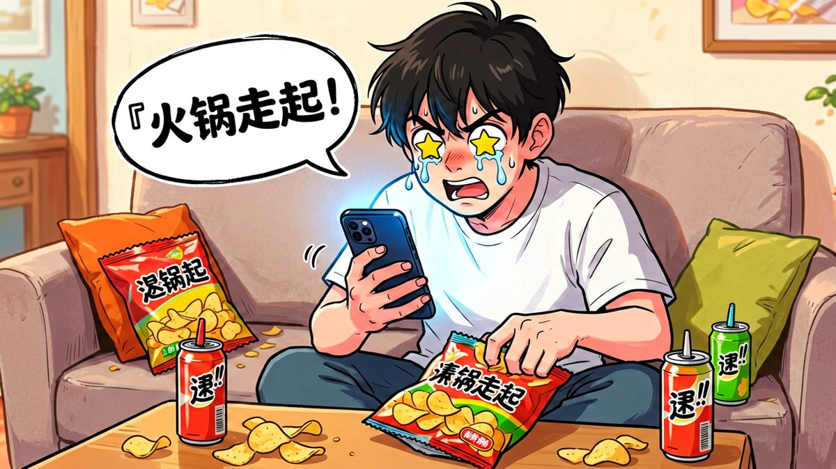 美食邀请来袭，意志力开始动摇