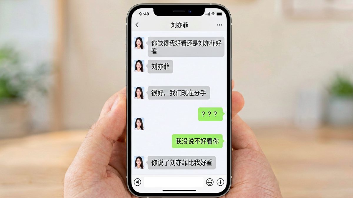 《刘亦菲陷阱》——送命题的满分回答是零分