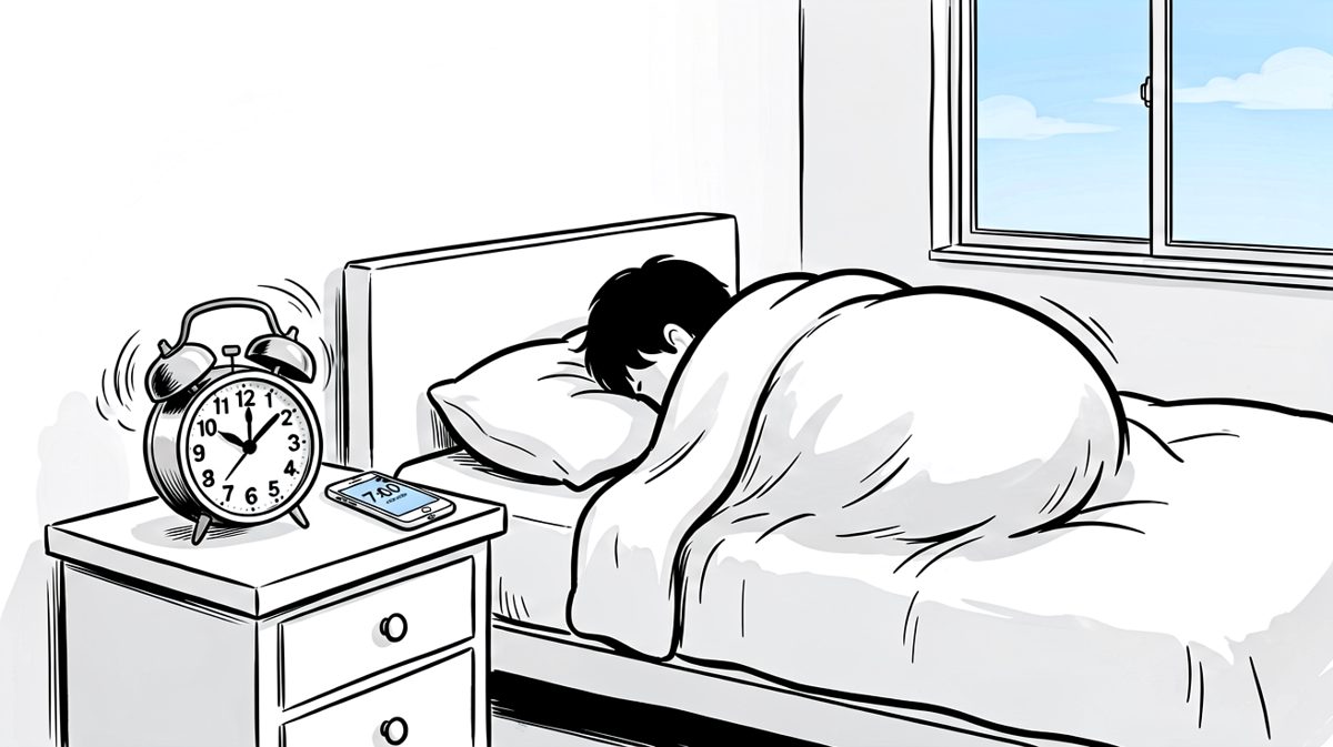 闹钟已响，被子封印了勇者