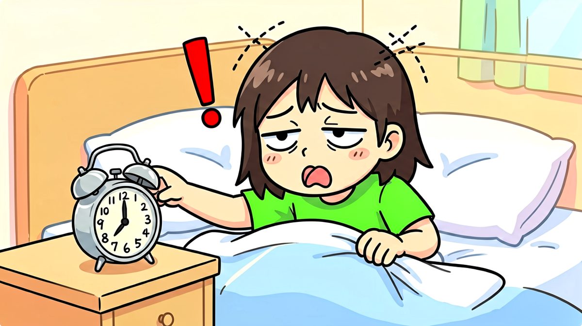与闹钟搏斗，勉强获胜