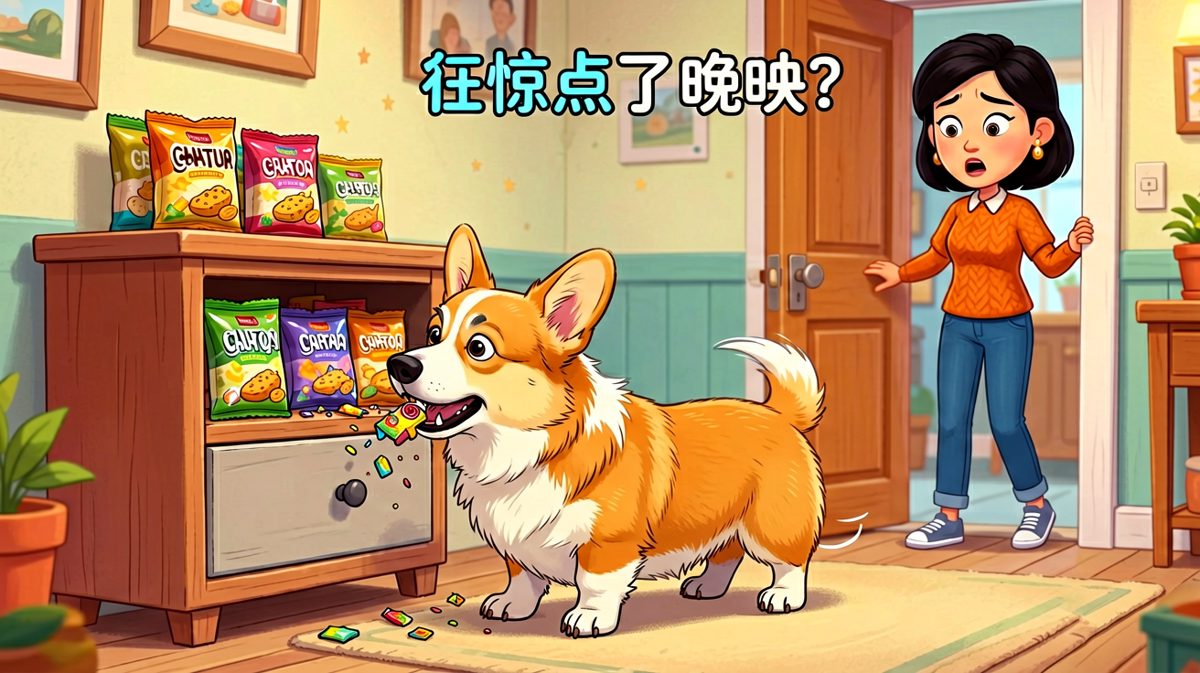 狗：这不是偷吃，这是本汪的试吃工作