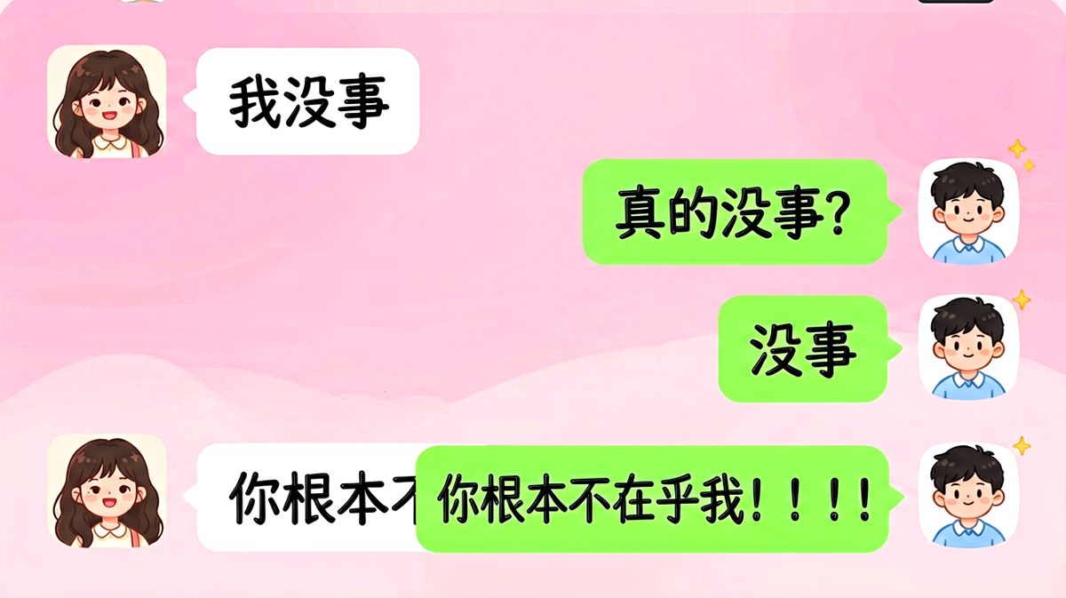 她说没事——结果大事不妙