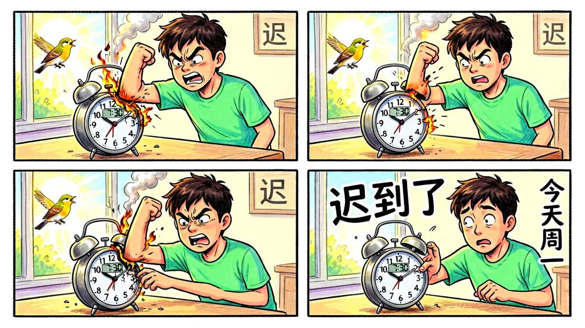 一拍定音，迟到的周一
