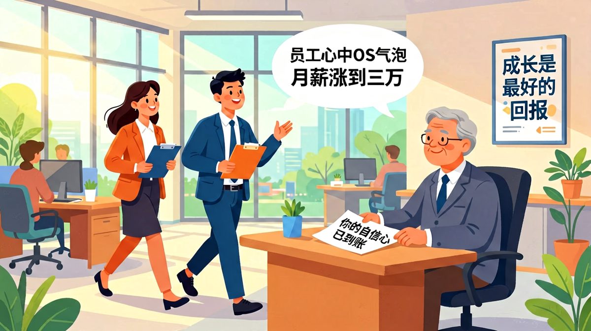 开口要涨薪，老板却给他涨了份'自信'。