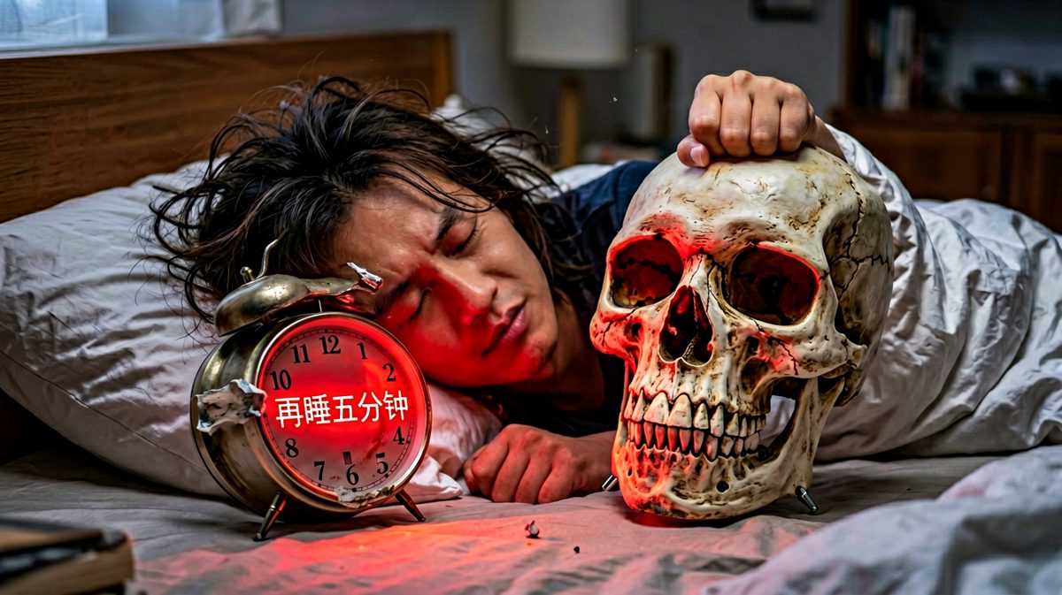 按下小睡键，幻想五分钟世界