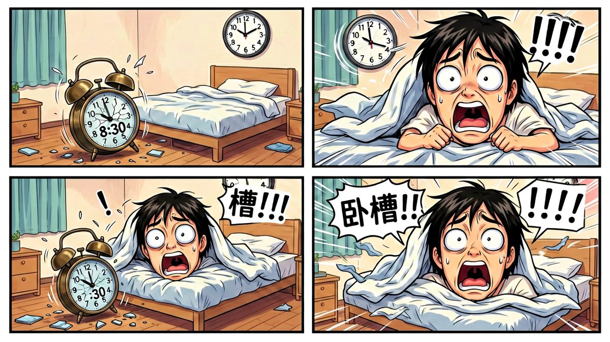 猛然惊醒——时间已失控！