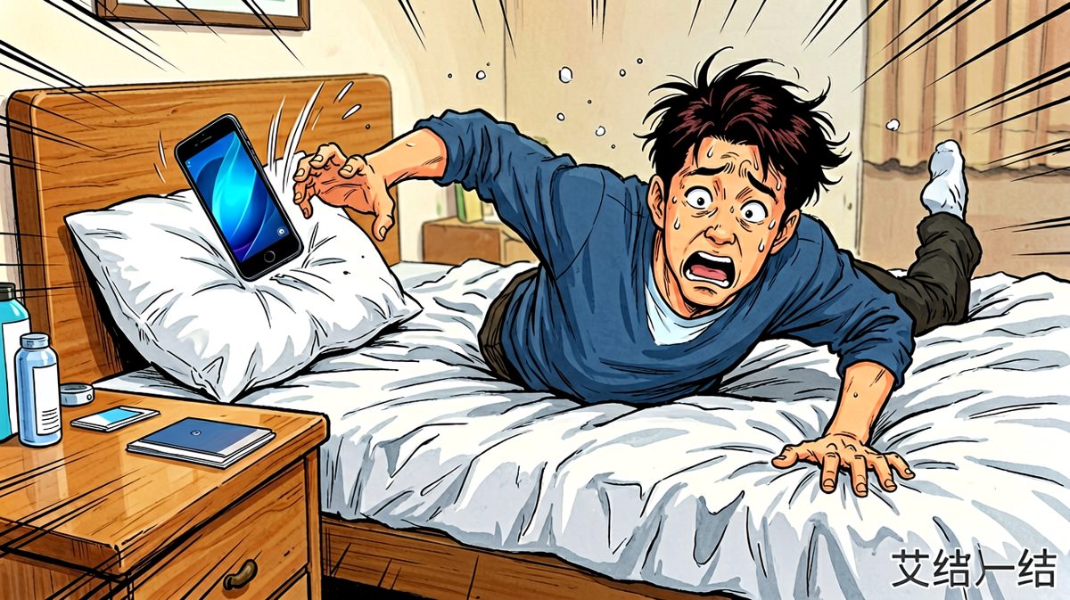 手滑了，手机飞出去了！