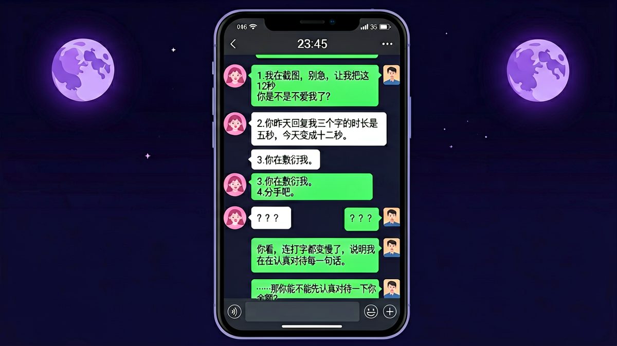 深夜12秒敷衍的尽头是余额告急