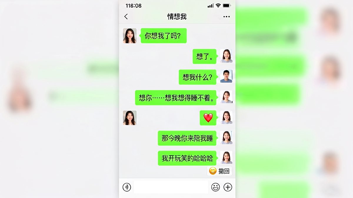 男生险胜一步但终究没逃过。