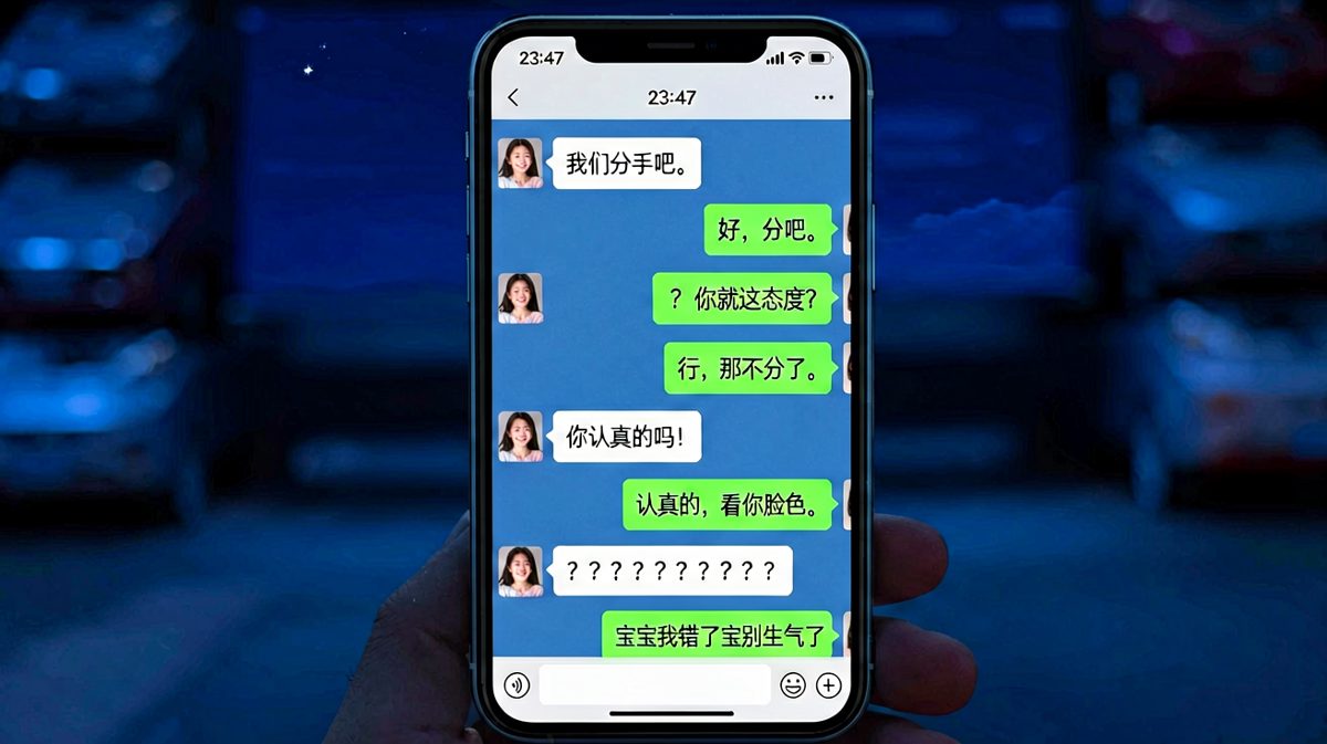 一句分手测试，测出男朋友的求生本能