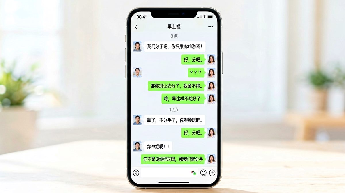 上午提分手秒分手，下午反悔被反向套路