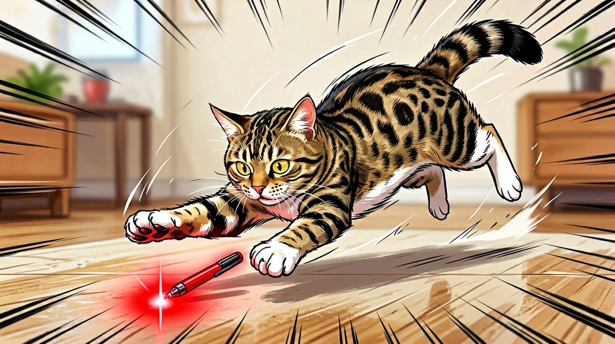 红点！我抓住了！呃……红点呢？
