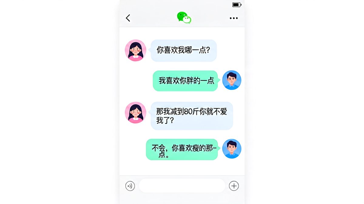 【胖点 vs 瘦点】男生极限操作，把「胖」和「瘦」各分一半，完美避开所有雷区。