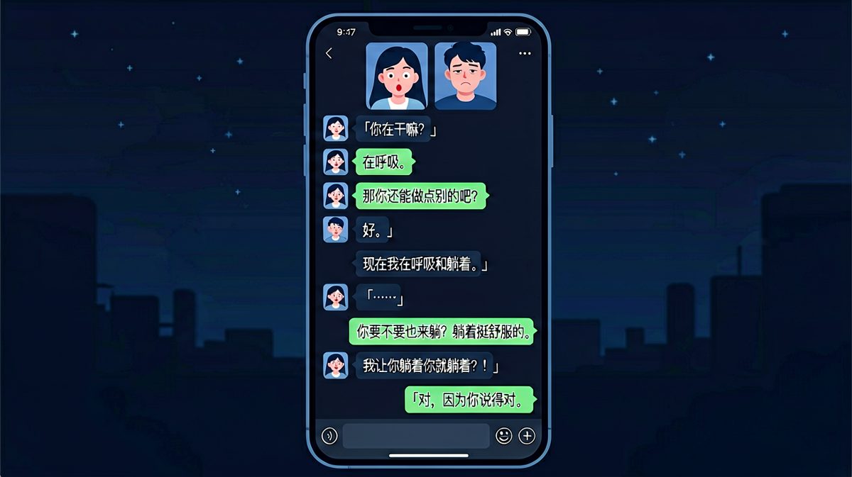 「你说得对所以躺着」「女生崩溃三连问号」摆烂型男友名场面