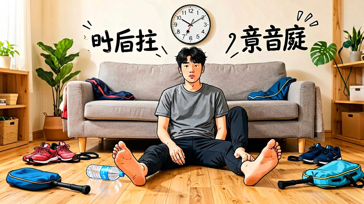 运动两分钟，喘息半小时，彻底废了。