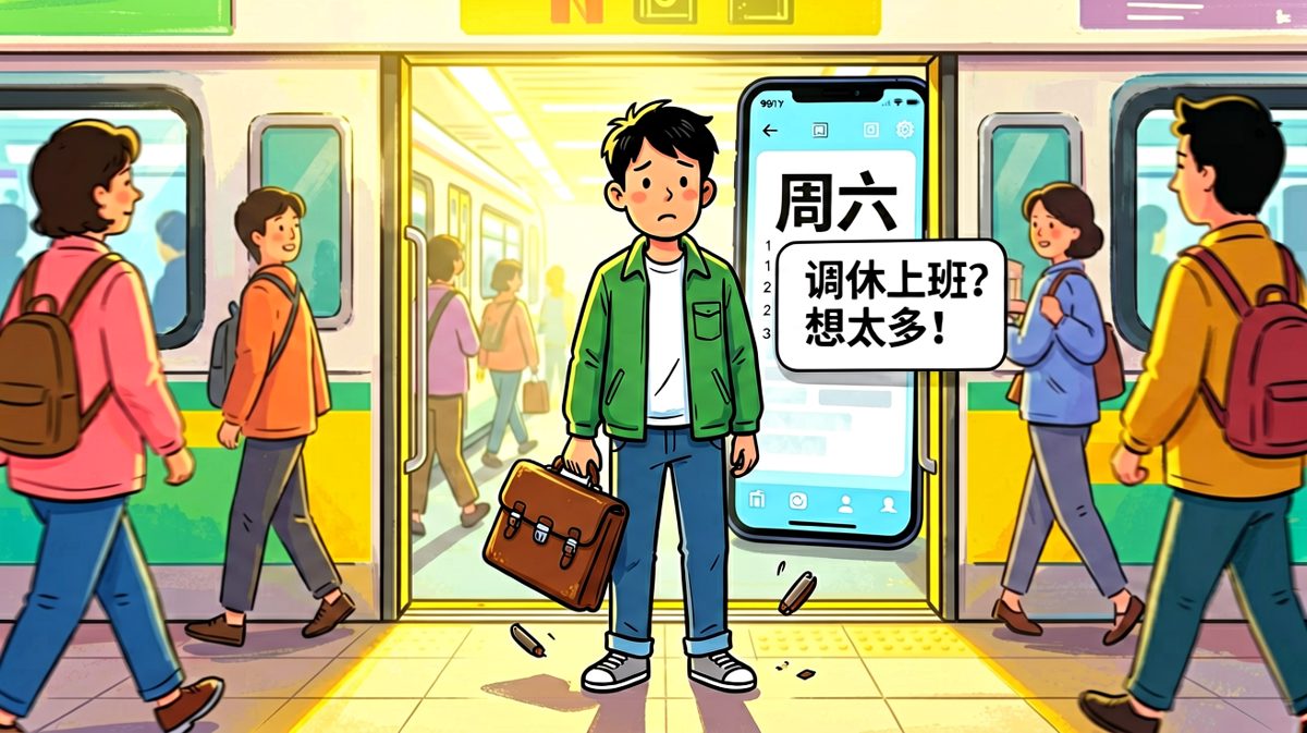 今天居然是周末……我图什么？