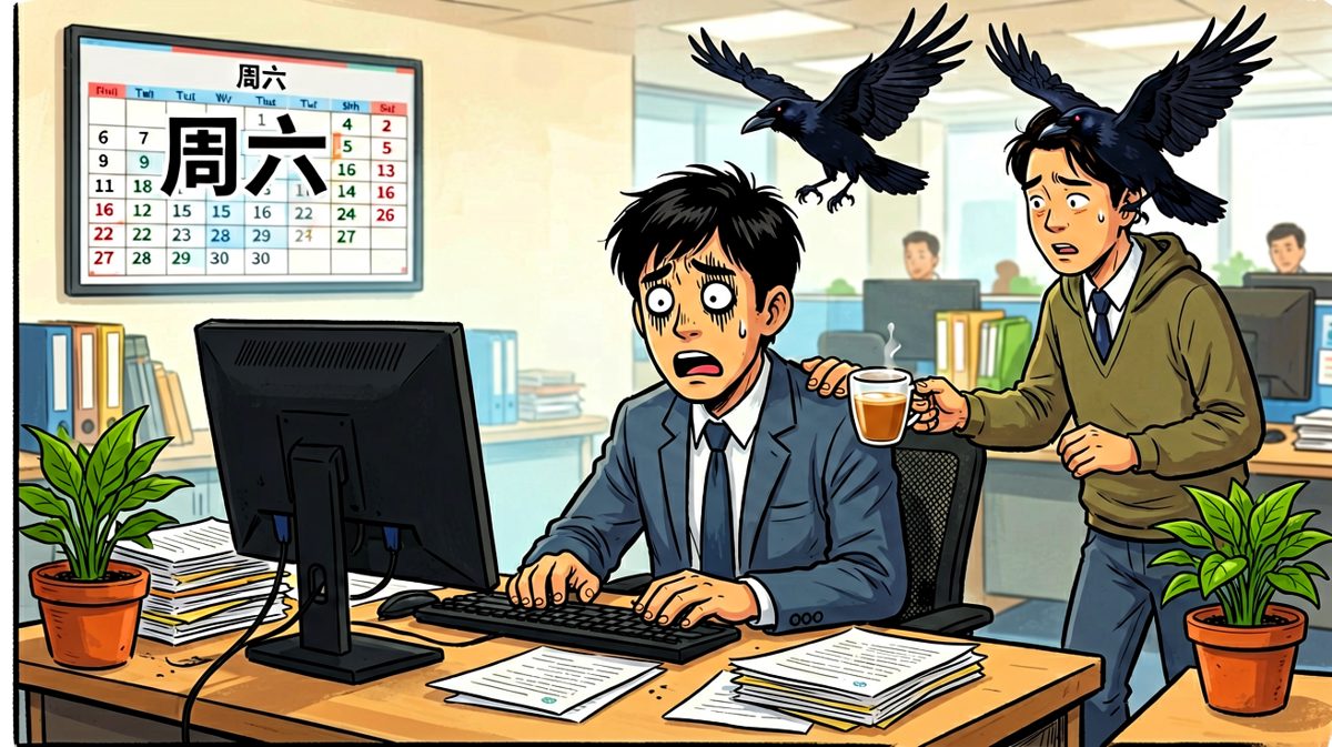 周一的早晨……原来是周六