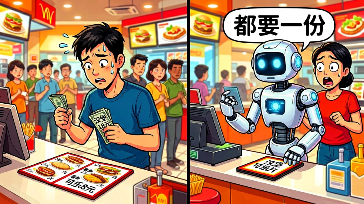 点外卖：人类选择困难症发作，AI：小孩子才做选择