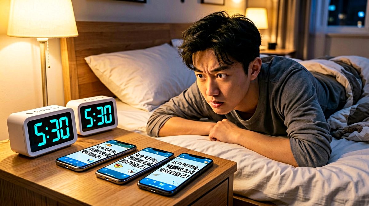 深夜立誓：明天起，我一定早起跑步！