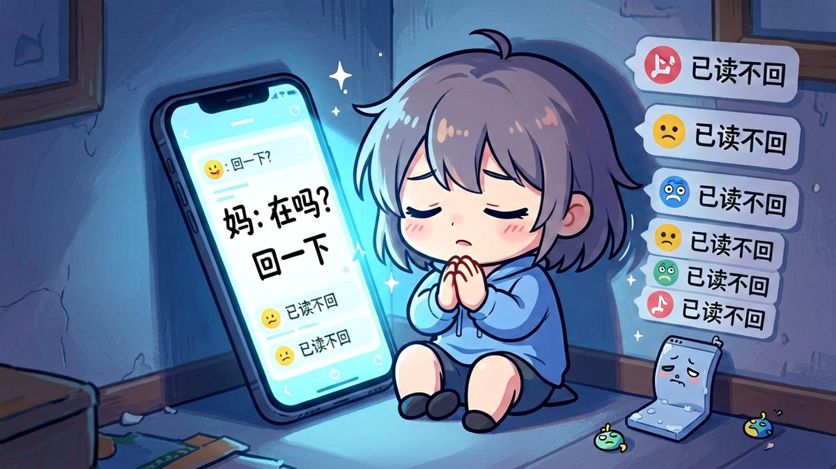 社恐的终极技能：已读不回，是成年人最后的体面