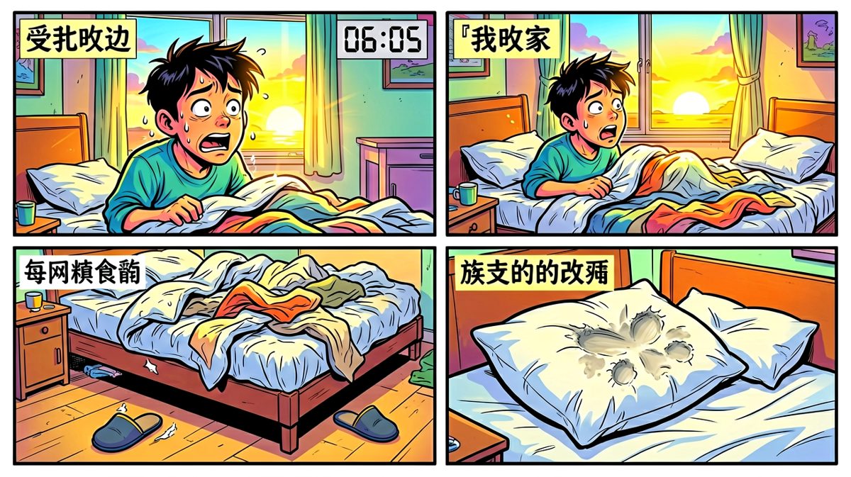 等等……这真的是早上？！
