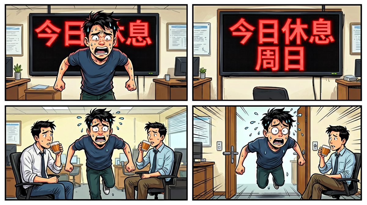 ……所以今天其实是周末？？