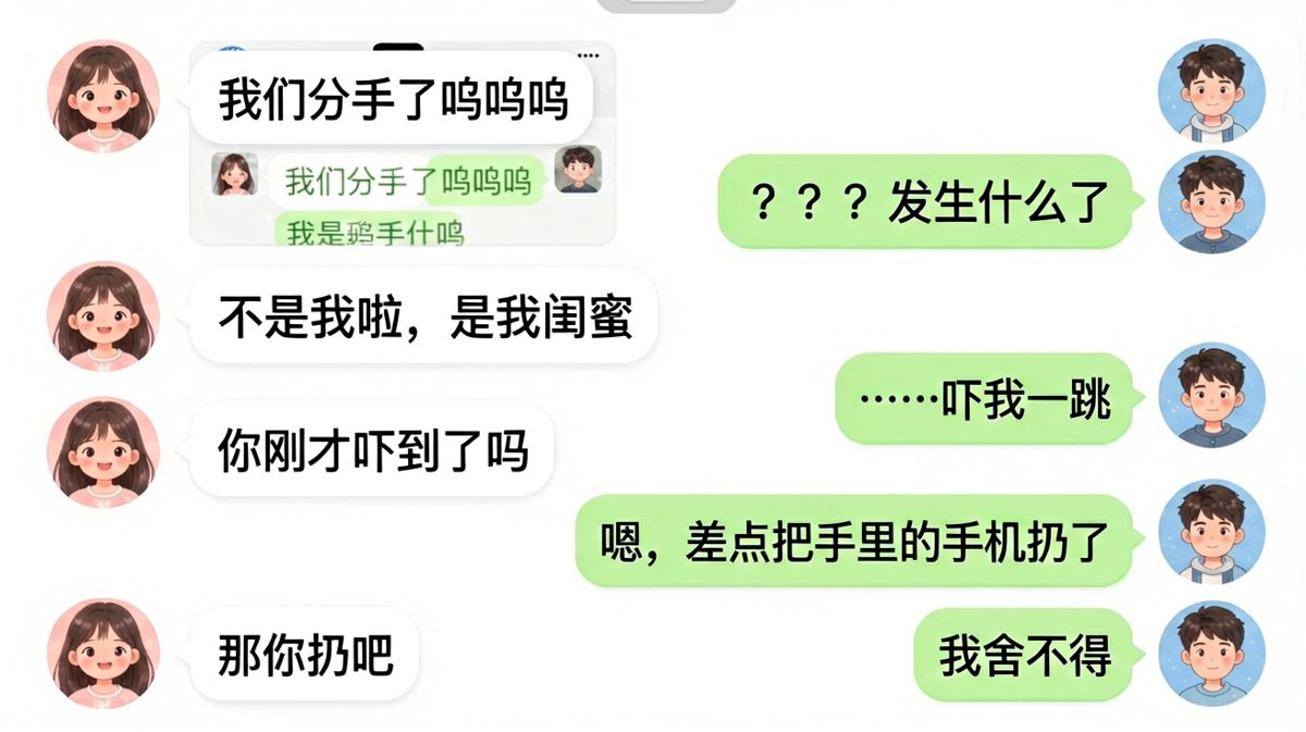 虚惊一场，但手还是舍不得扔手机