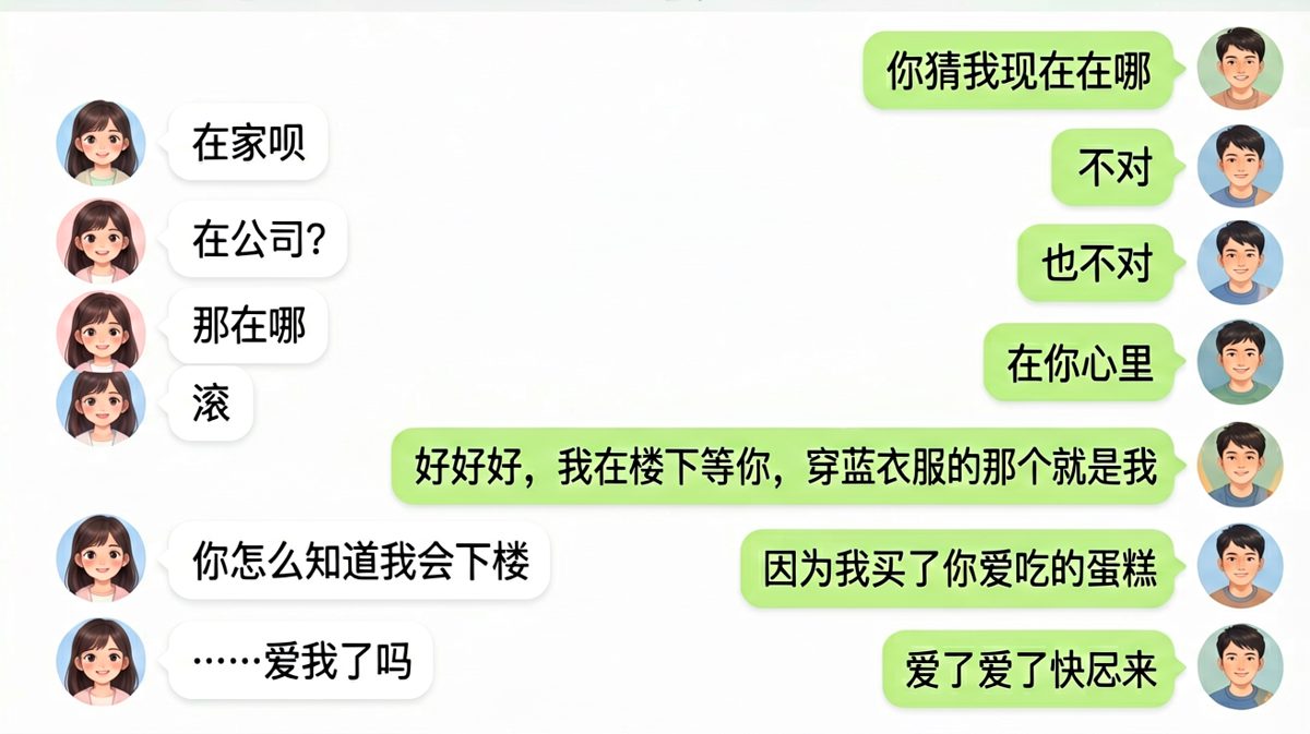 土味情话虽土，但蛋糕是真香