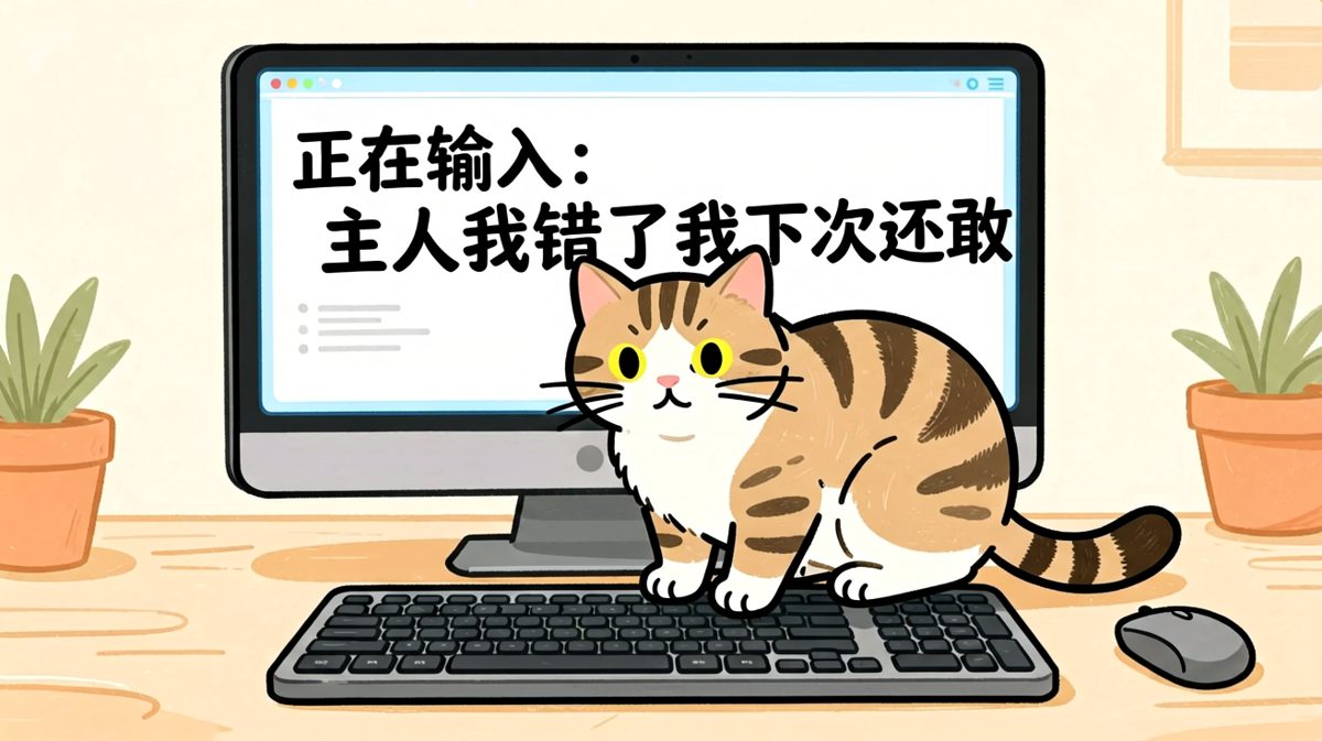 打工人被喵星人强制劫持的下班时刻