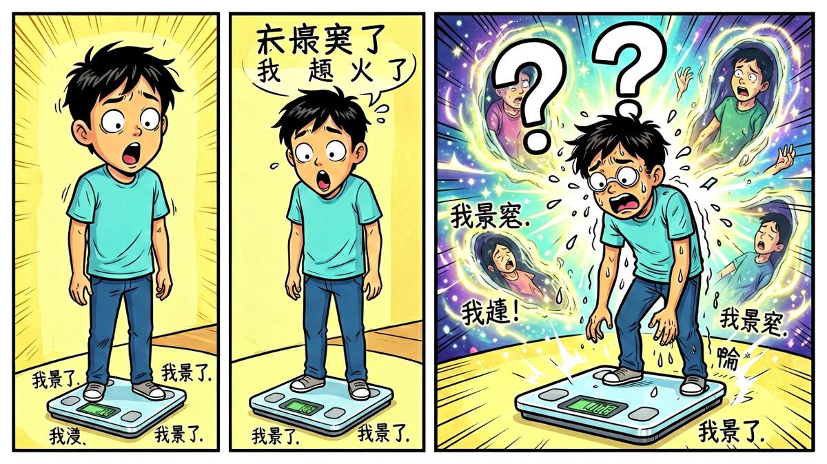 上秤一看，信仰崩塌