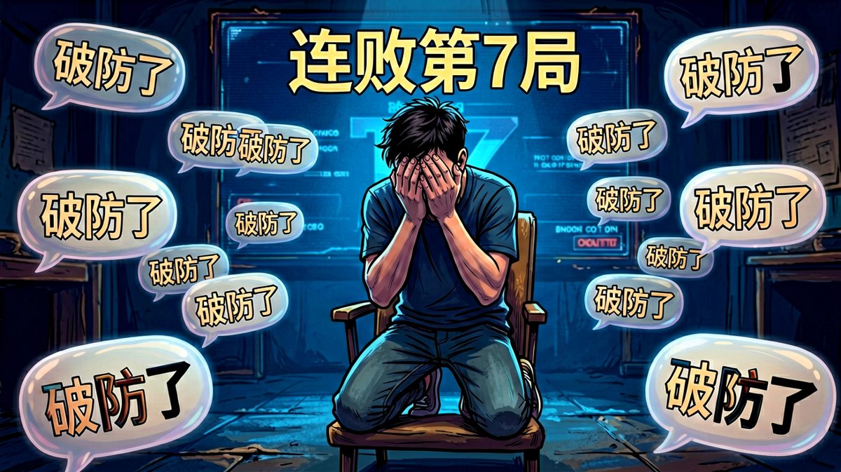 游戏体验太差，瞬间心态崩溃