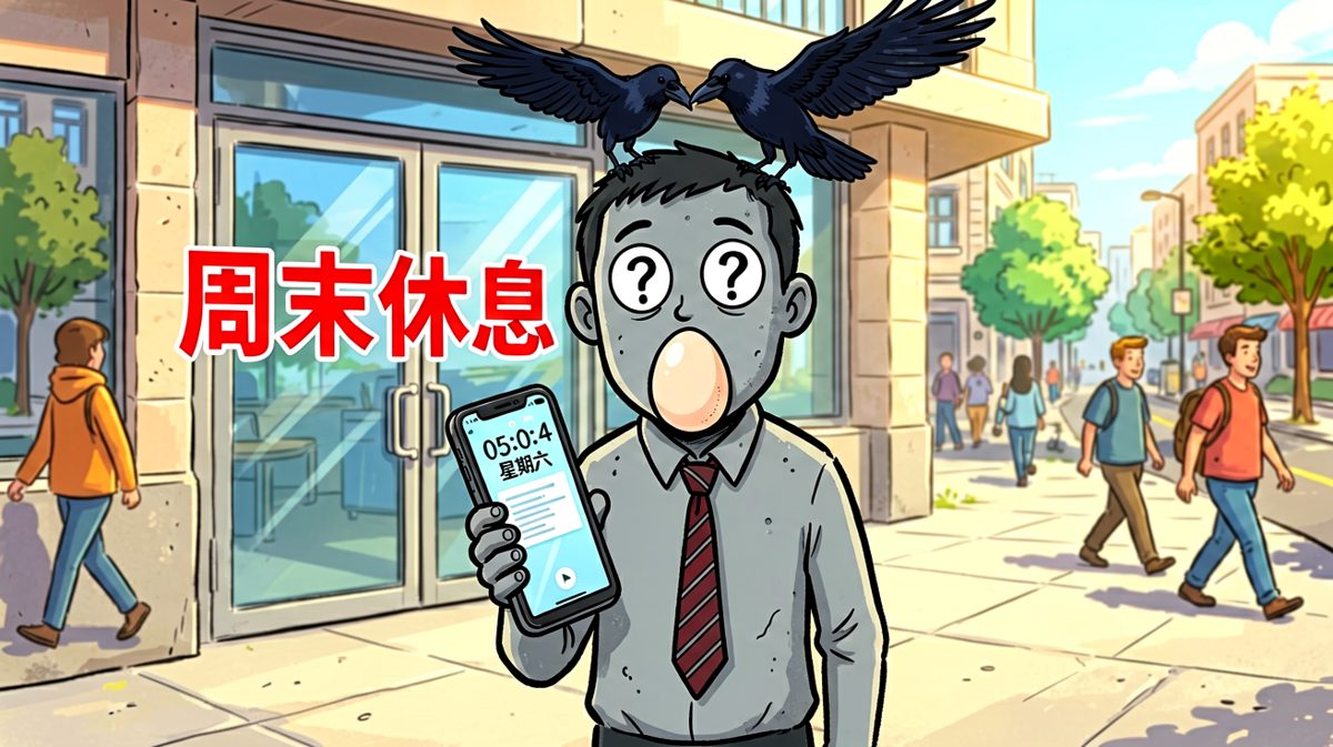 等等……今天不是周六吗