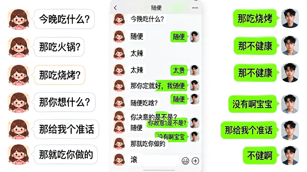 随便吃啥的连环套路