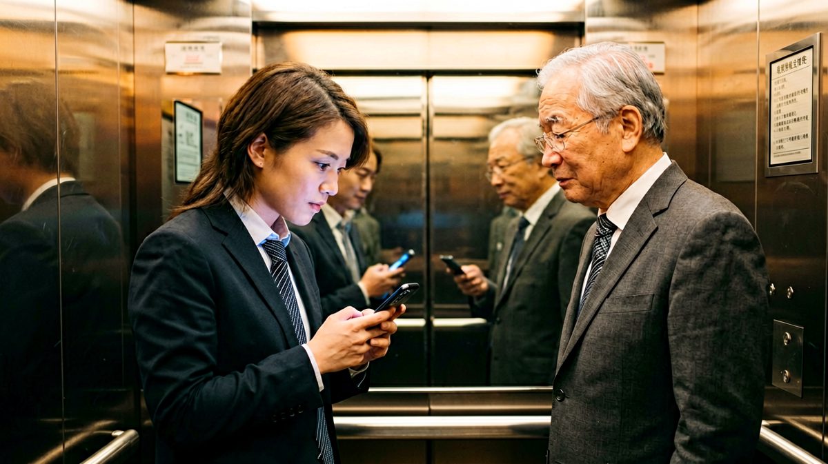 社恐的最高境界：假装看不见熟人