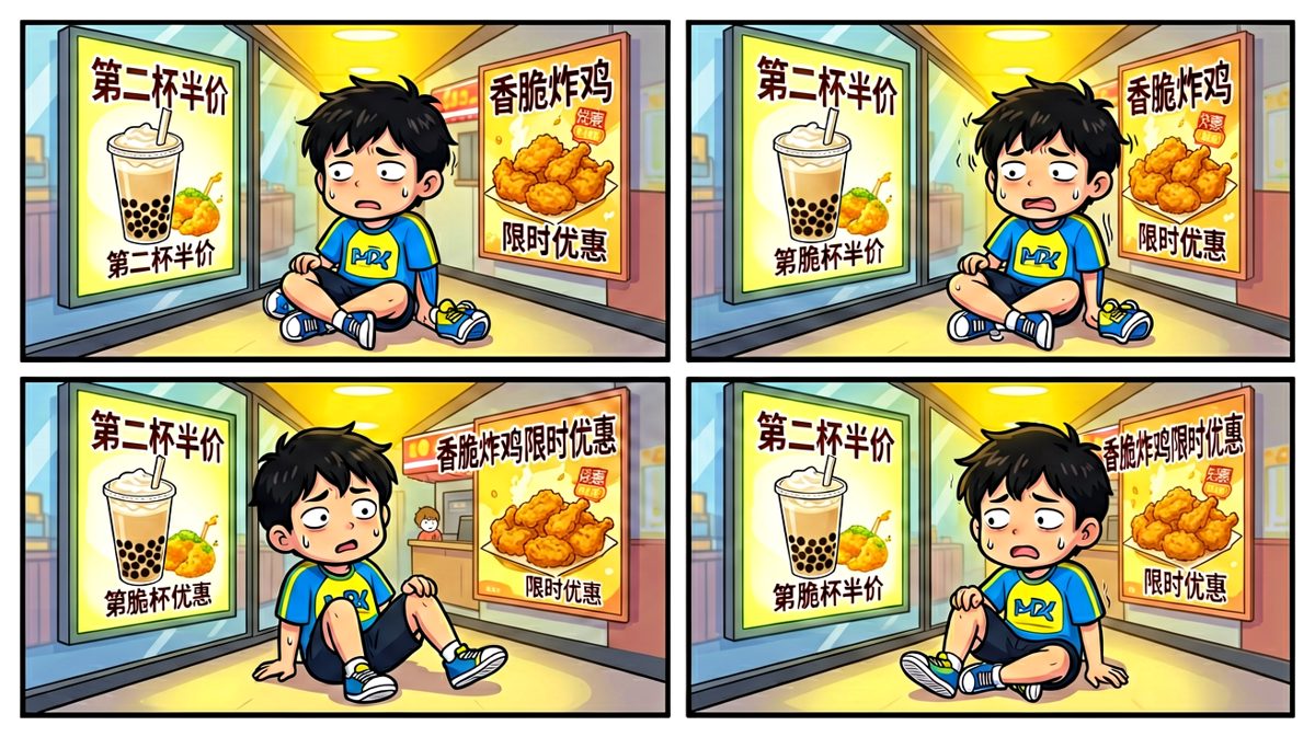 意志力在美食广告前瓦解