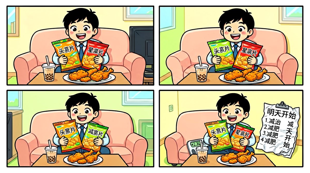 减肥？明天再说吧！