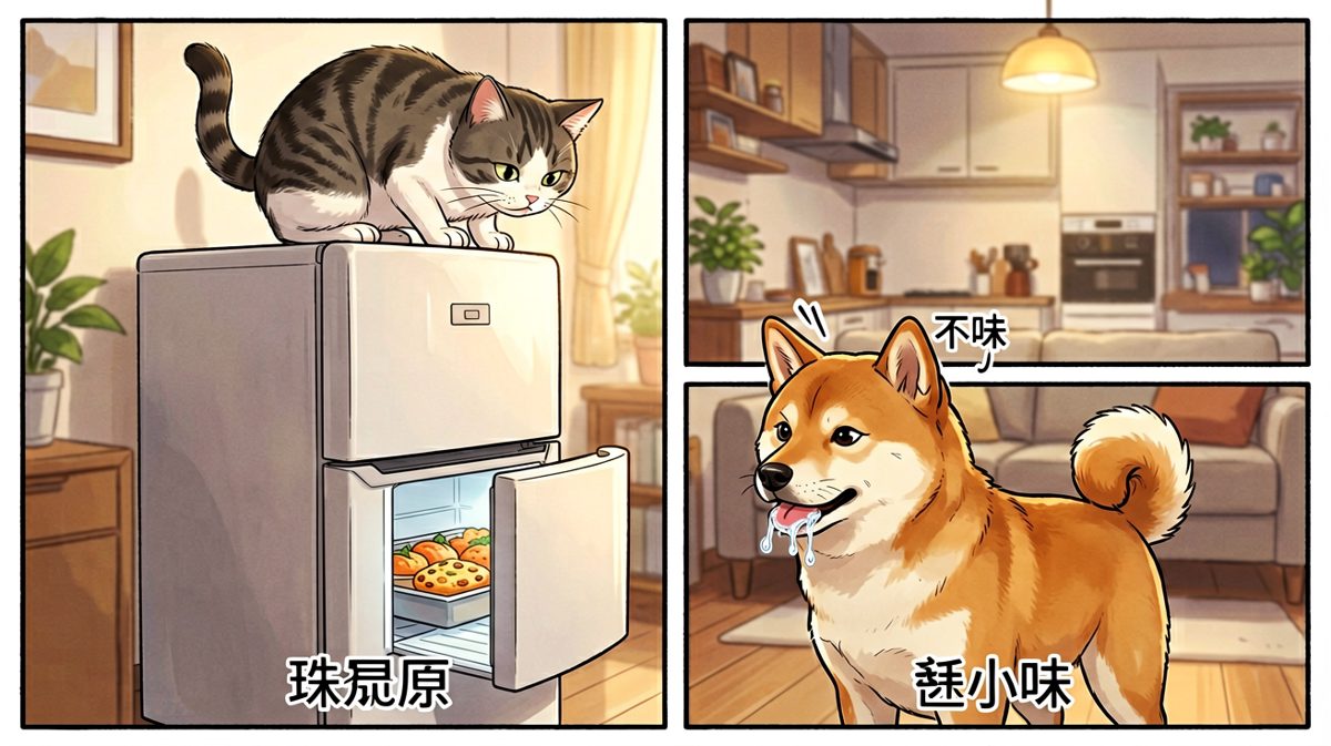 猫：愚蠢的人类，知道什么是冰箱吗