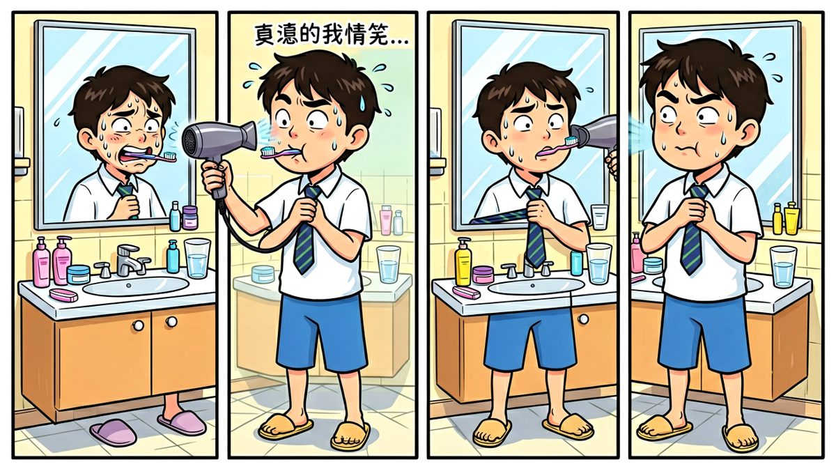 极限三分钟，洗漱战斗化