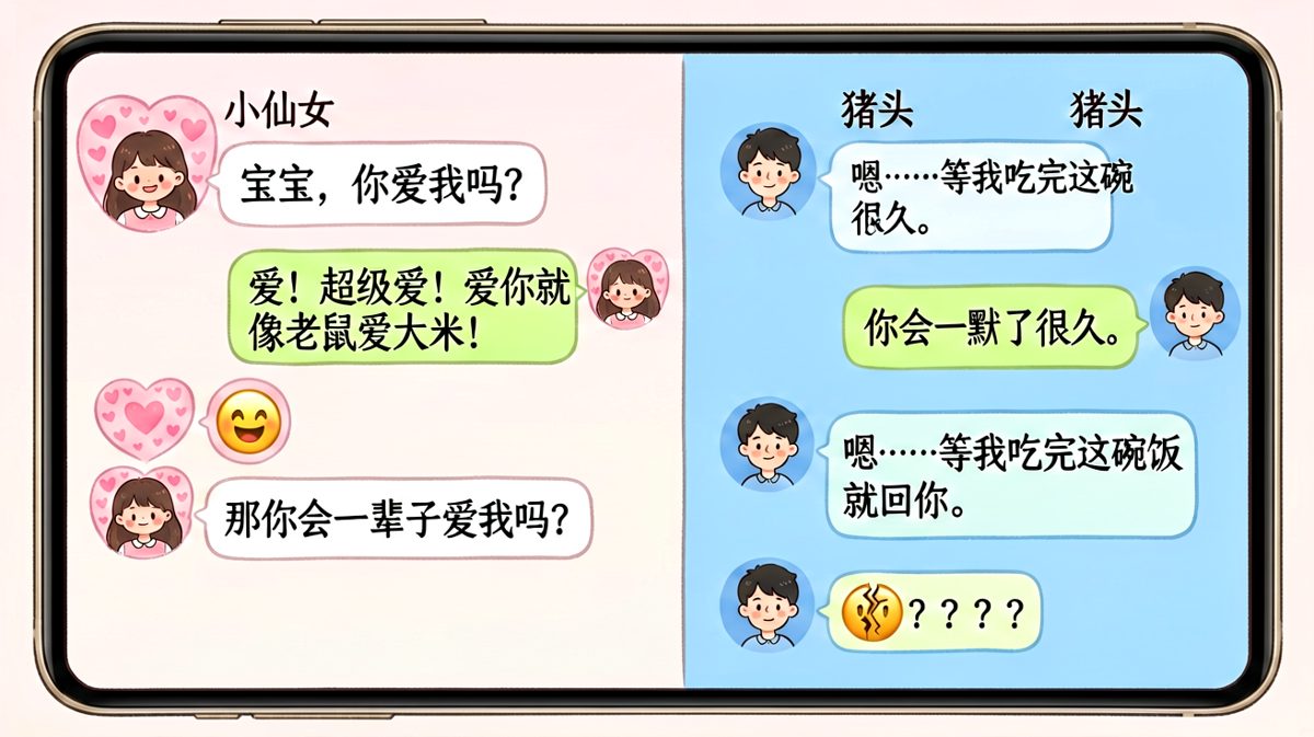 男生表白吃到一半，生死未卜