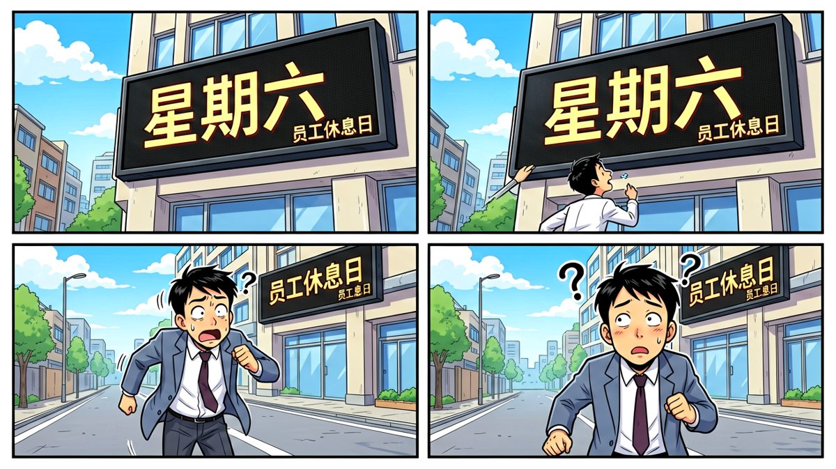 ……今天周六？