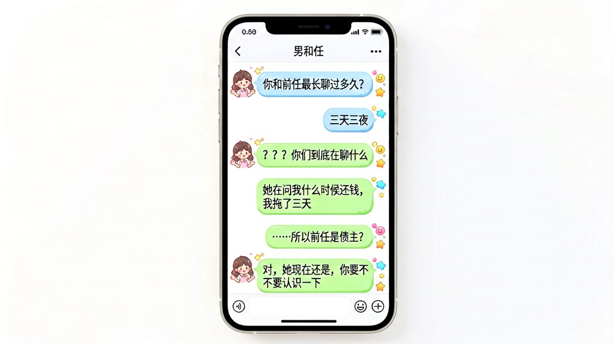 前任话题神转折，原来最虐的不是感情是债务