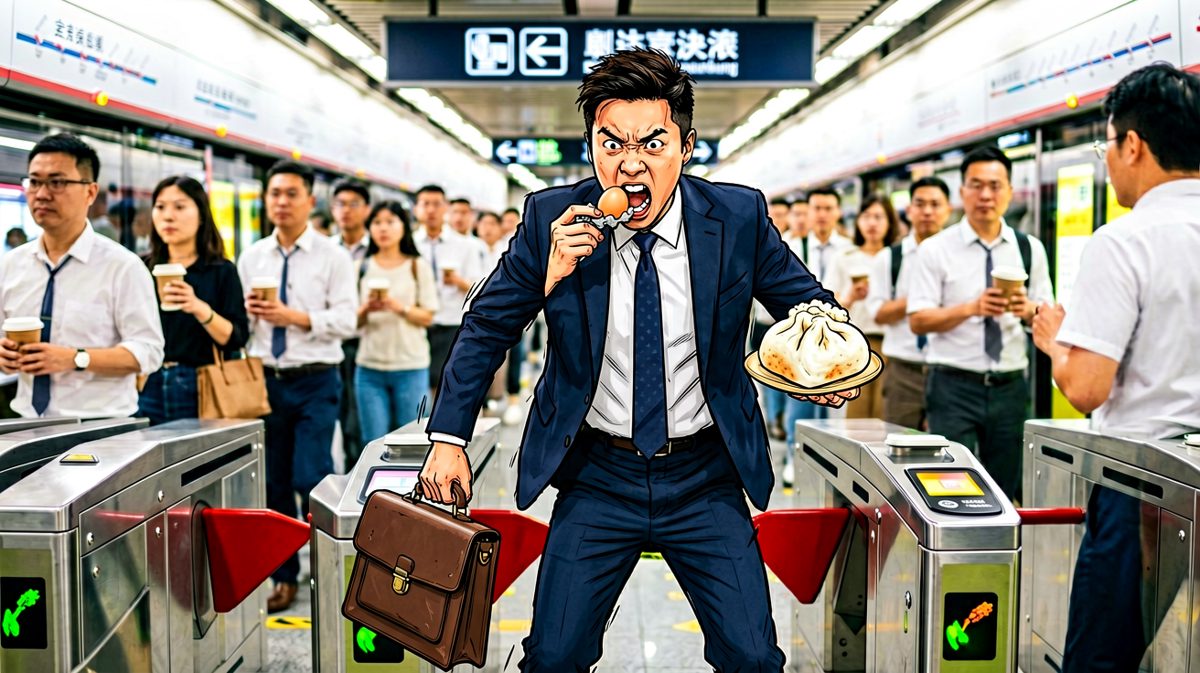 迟到一分钟都算事故