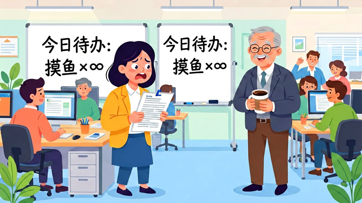 员工想跳槽求放行，老板端咖啡微笑对峙