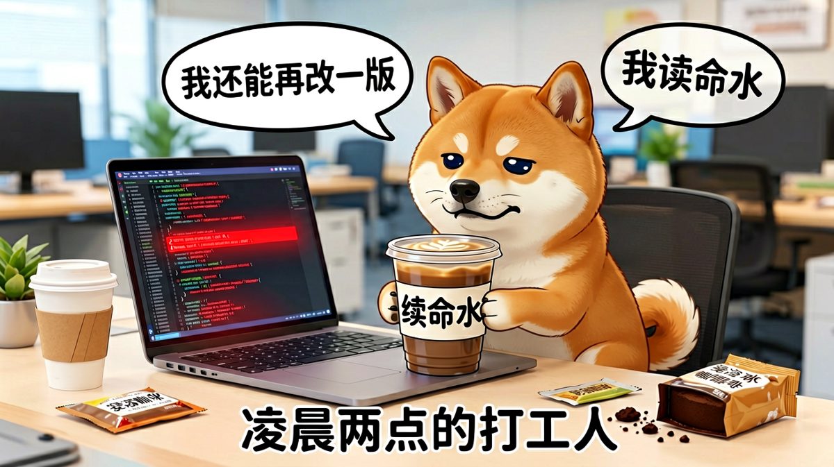 咖啡灌进体内那一刻，我仿佛看见了人生的意义