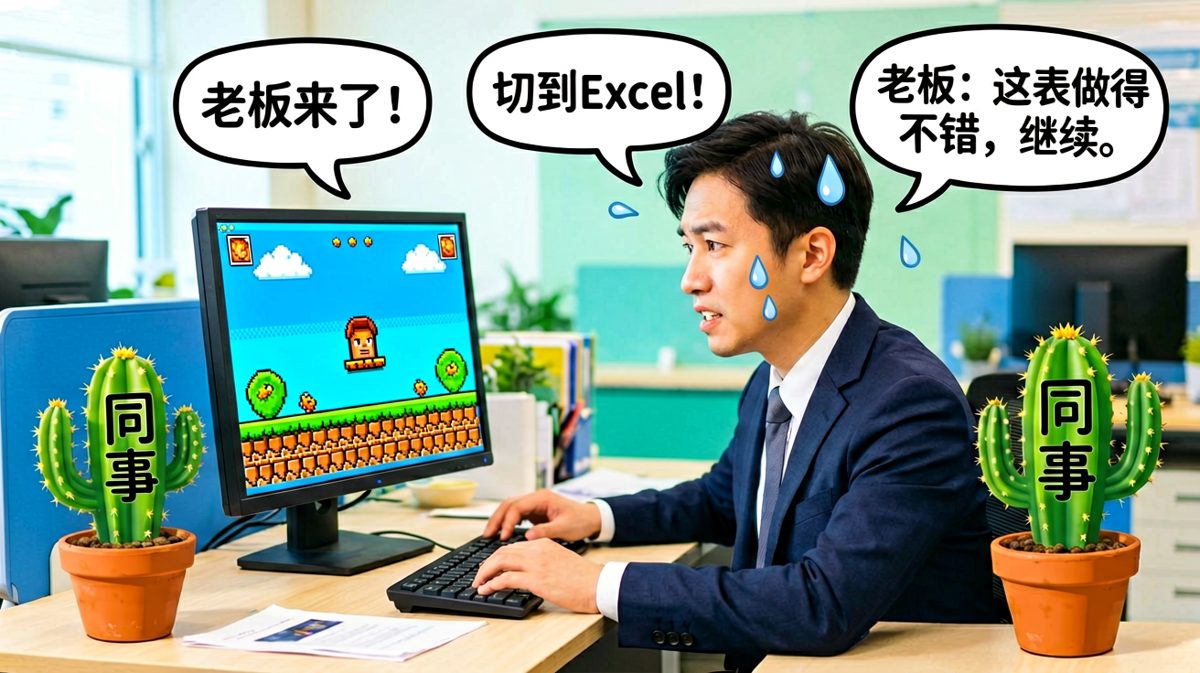 摸鱼的最高境界：让老板以为你在工作